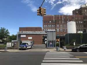Saint Barnabas Hospital in The Bronx, wikicommons