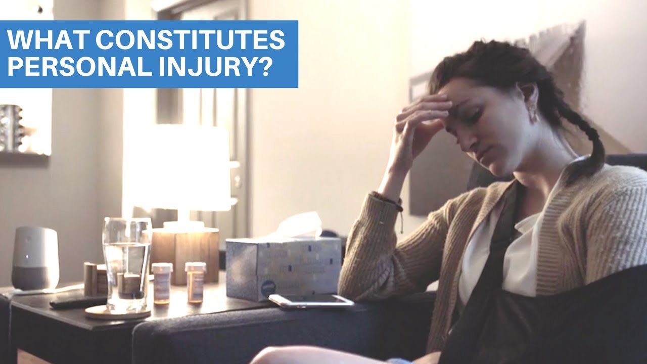 what constitutes personal injury